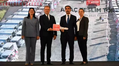 Çameli Belediyesi’ne TBB’den Yeni Araç Takdimi Heyecanı