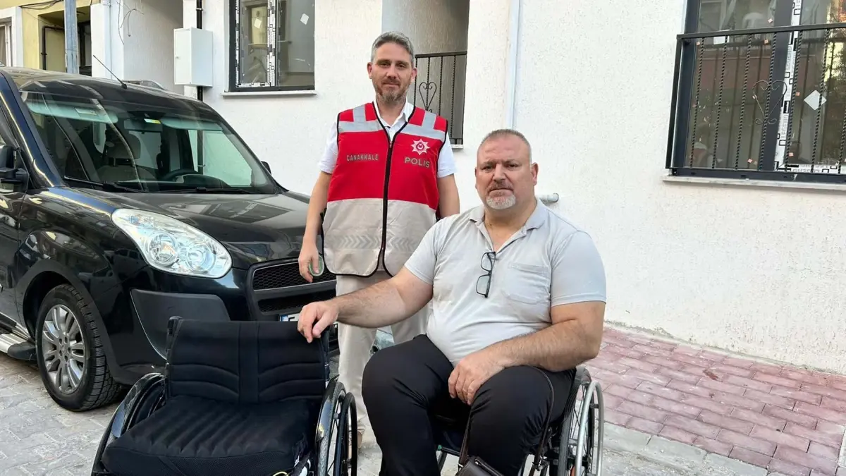 Çanakkale’de Dünya Şampiyonu Sporcu Ümit Burunlular’ın Tekerlekli Sandalyesine Yönelik Hırsızlık Olayı Çözüldü