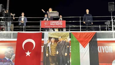 Çeşitli Liderlerin Katılımıyla Düzenlenen Filistin’e Dayanışma Mitingi