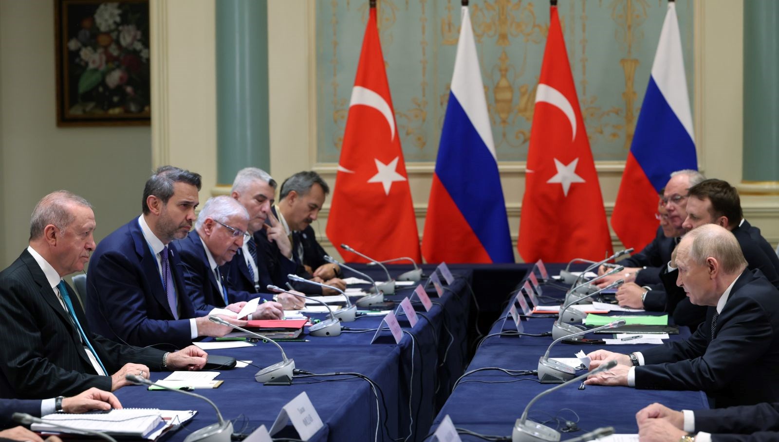 Cumhurbaşkanı Erdoğan Çin’de Putin’le bir ortaya geldi