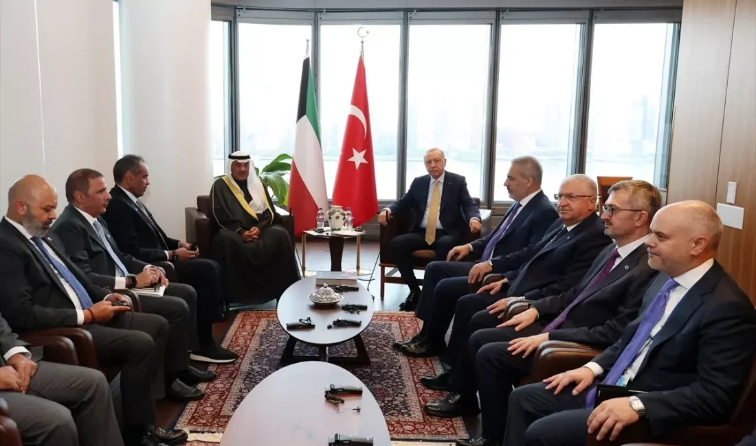 Cumhurbaşkanı Erdoğan'ın Kuveyt Veliaht