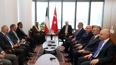 Cumhurbaşkanı Erdoğan’ın Kuveyt Veliaht Prensi ile Görüşmesi