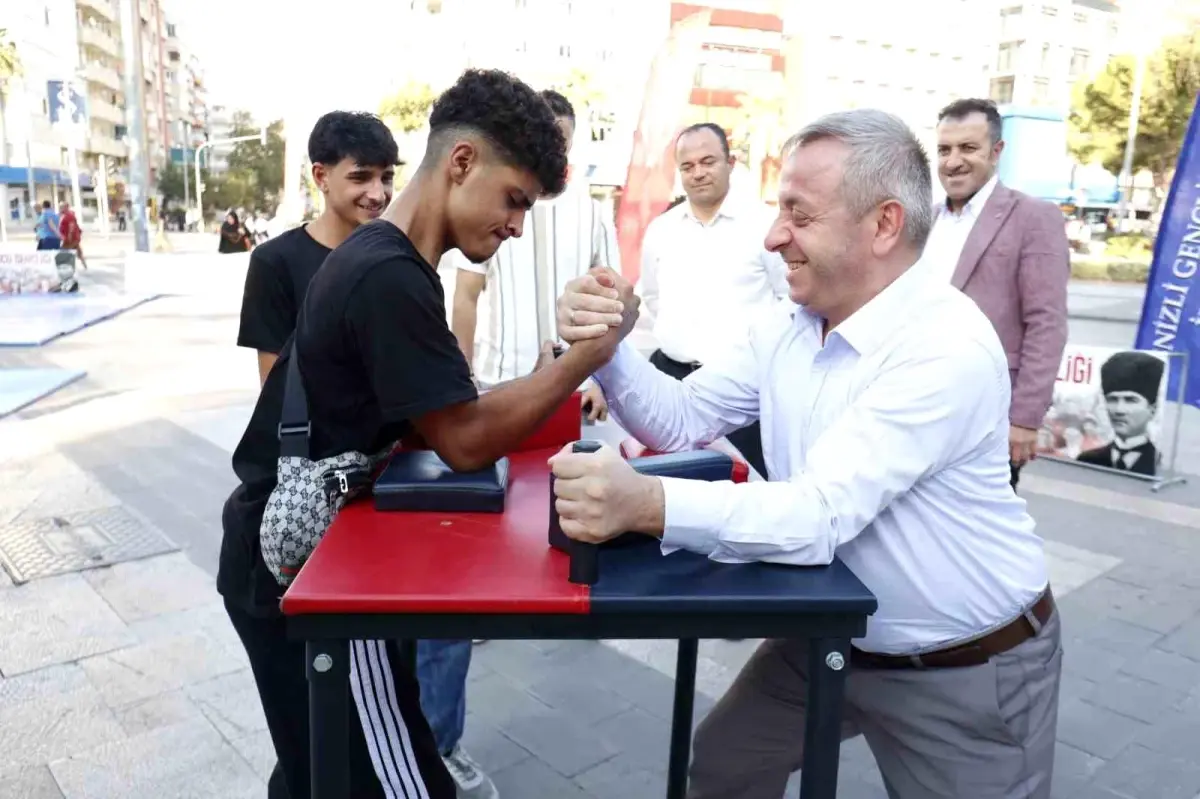 Denizli’de Avrupa Spor Haftası Coşkuyla Kutlandı