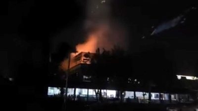 Diyarbakır’da bir restoranda yangın