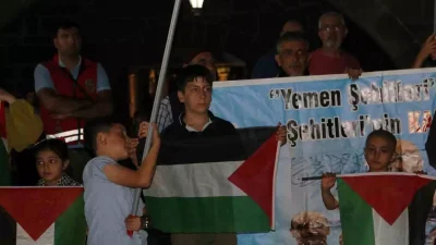 Diyarbakır’da Sumud Filosu Destek Gösterisi Düzenlendi