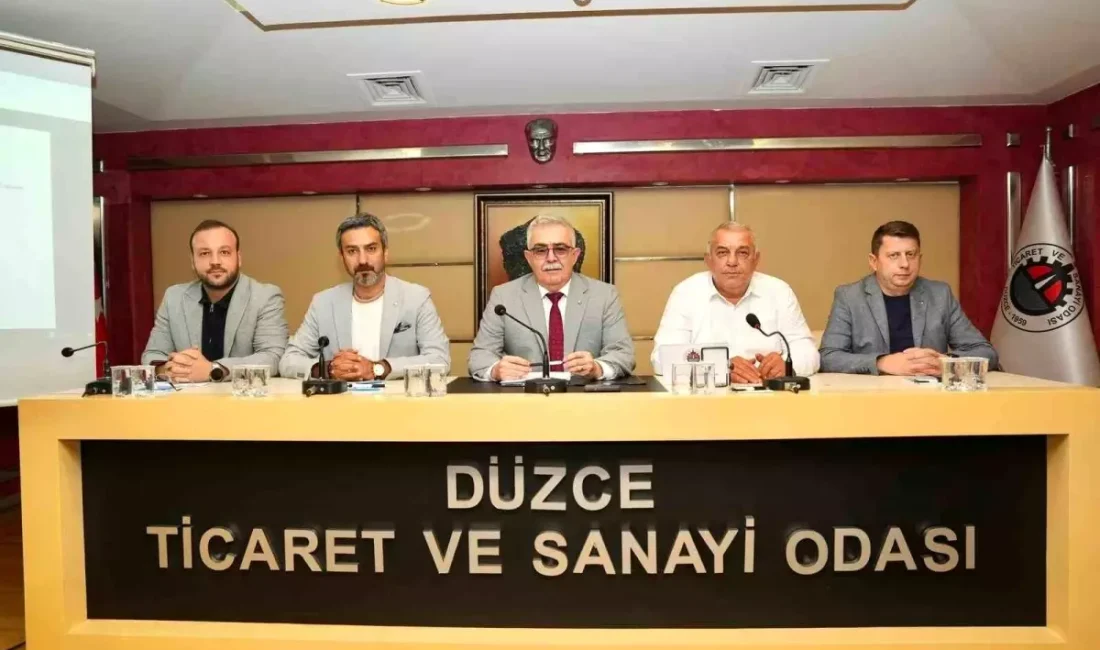 Düzce TSO Meclis Toplantısında