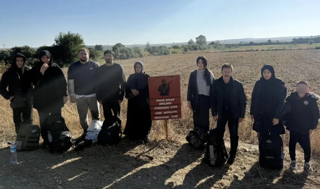Edirne'de gerçekleştirilen yasa dışı