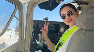 Eğitim uçağı düşmüştü: Pilot adayı  Berfu toprağa verildi