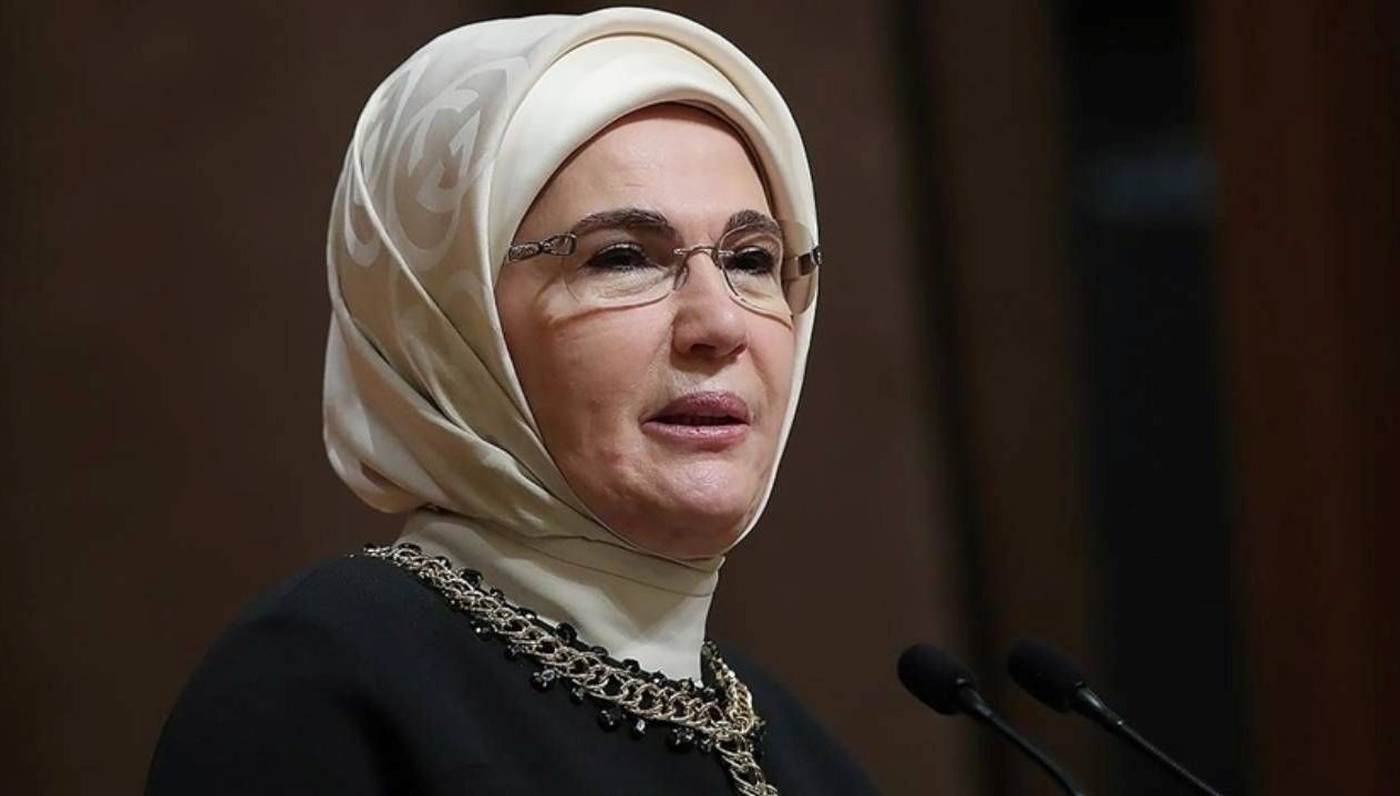 Emine Erdoğan, Çin’de katıldıkları programa ait görüntü paylaşımı yaptı