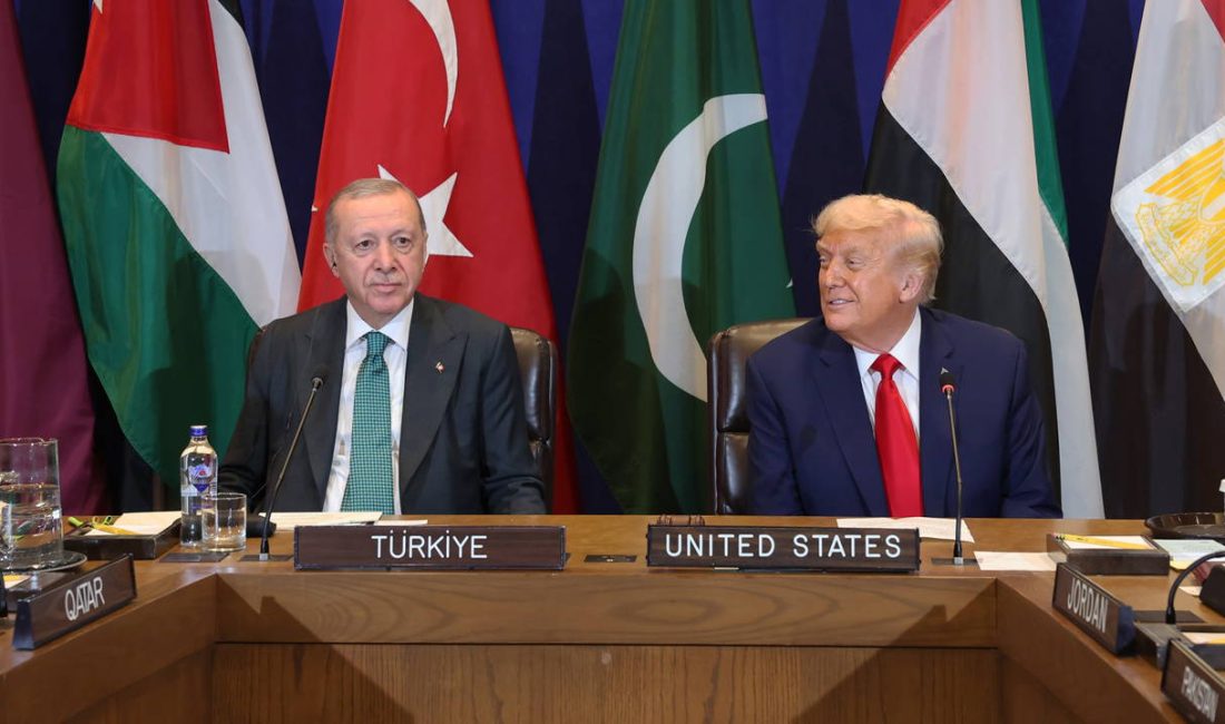 Erdoğan ve Trump'un yüz