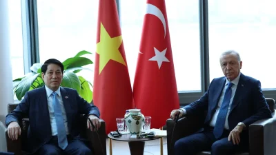 Erdoğan ve Vietnam Devlet Başkanı New York’ta Bir Araya Geldi