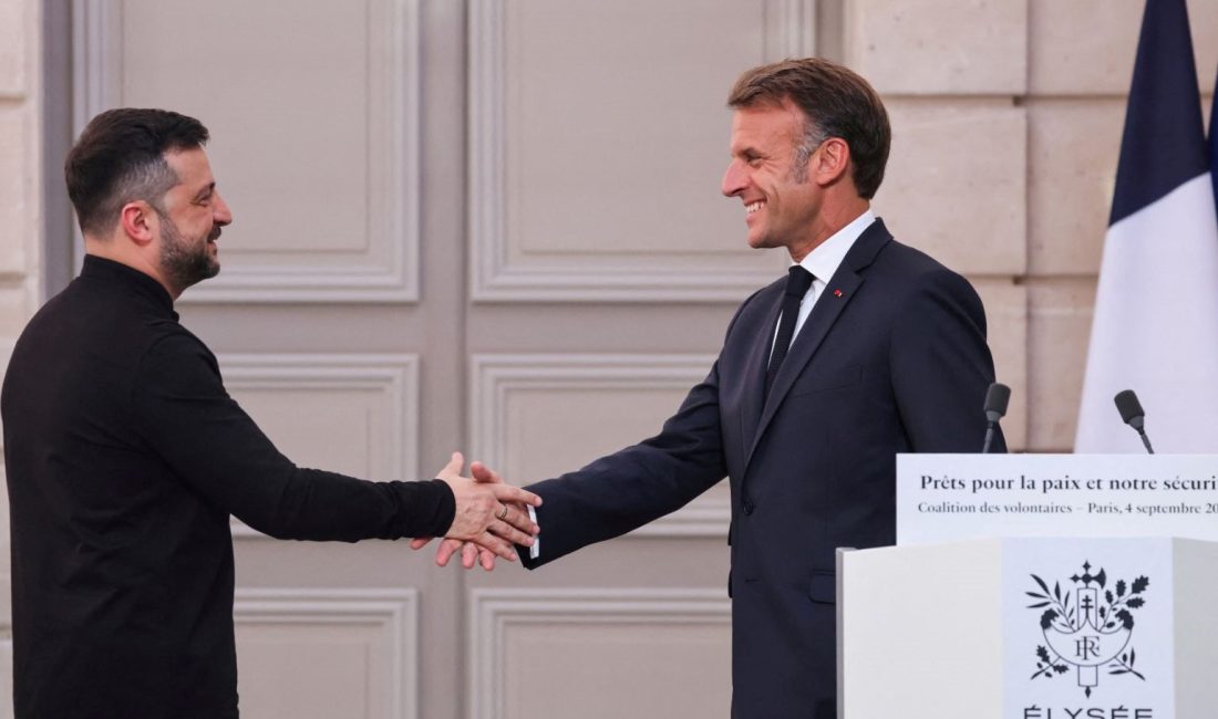Fransa'nın başşehri Paris'teki Ukrayna'da