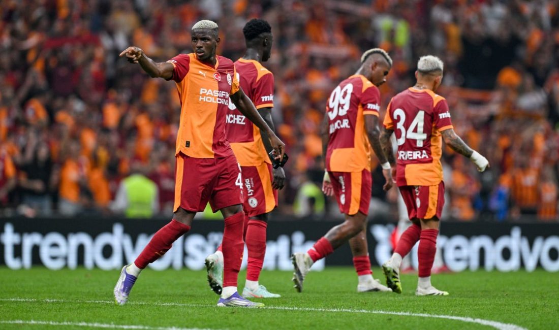 Galatasaray, ligin zirvesindeki puan