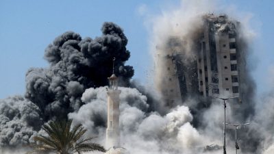 Gazze’de amaç yüksek katlı binalar: “Cehennemin kapıları açıldı”