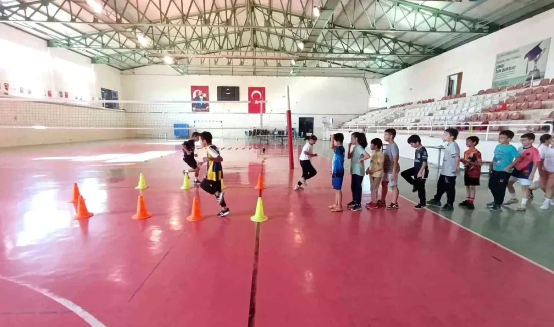 Söğüt'te gelişen genç sporcular,