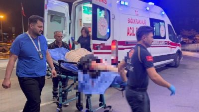 Gürültü arbedesi kanlı bitti: 1 yaralı