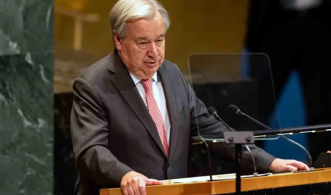 Guterres, Filistin meselesinde yeni