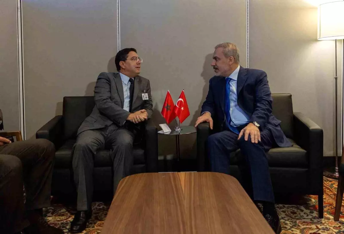 Hakan Fidan’ın New York Zirvesi Çerçevesinde Fas Dışişleri Bakanı ile Görüşmesi