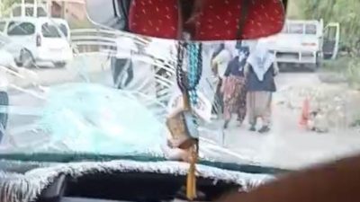 Hakkari’de minibüse atak