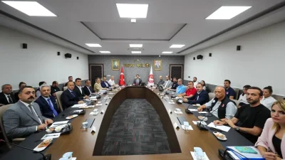 Hatay’da Afet Sonrası İhya Çalışmaları Toplantısı Gerçekleştirildi