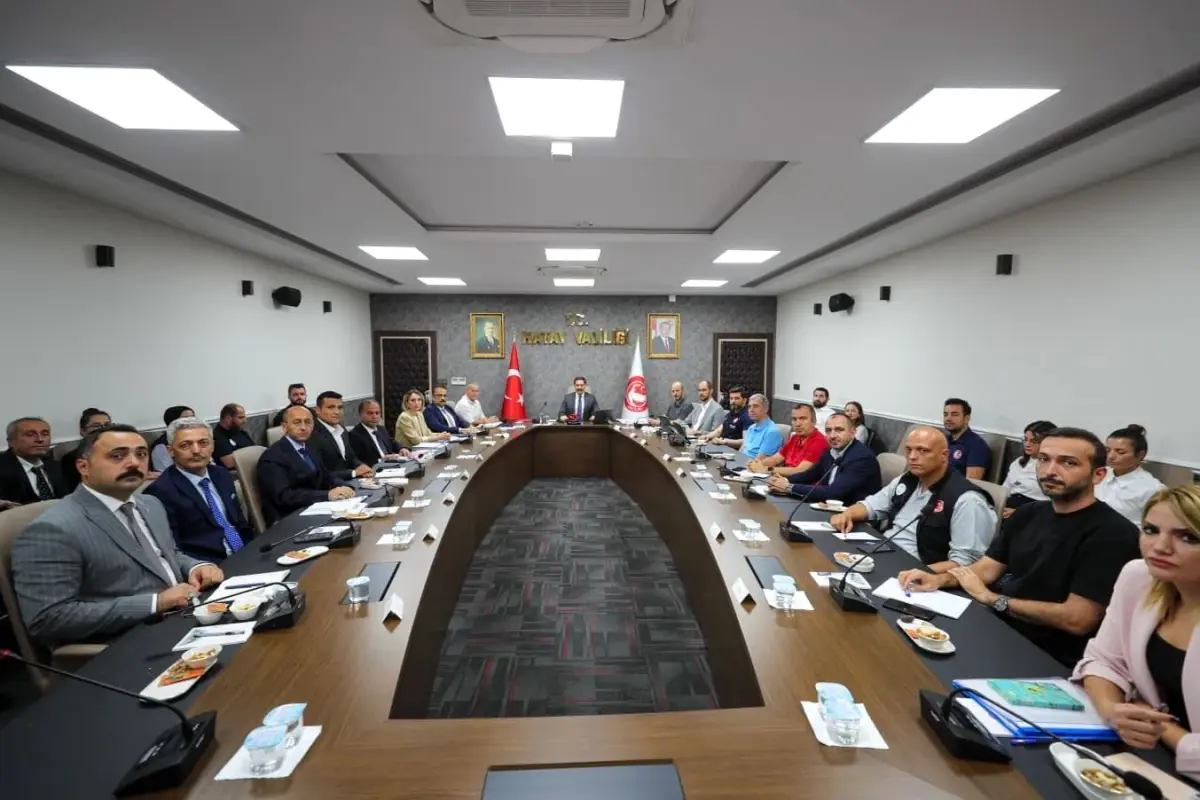 Hatay’da Afet Sonrası İhya Çalışmaları Toplantısı Gerçekleştirildi
