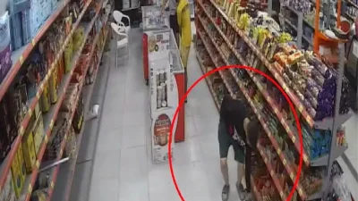 Hatay’da Ucuz Hırsızlık girişimi kamerada: Sınırları zorlayan olay