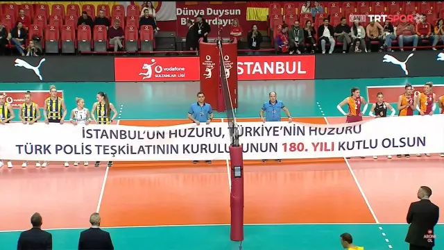 İlkin Aydın'ın Polis Teşkilatını Anılan Pankartı