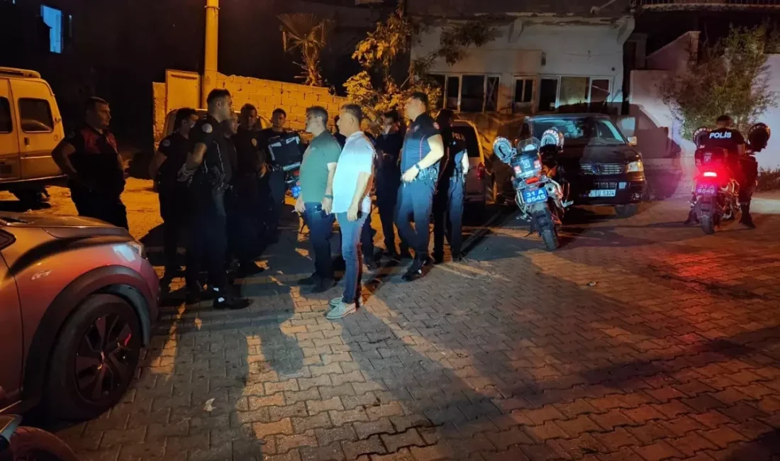 İskenderun'da aileler arasında çıkan