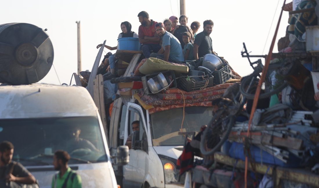 İsrail ordusunun hava bombardımanlarının