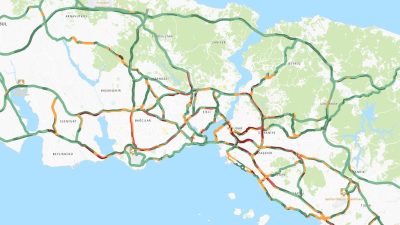 İstanbul trafiğinde birinci gün yoğunluğu: TEM ve köprülerde yoğunluk yaşanıyor