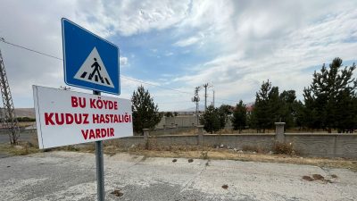 Kars’ta tilkiyle boğuşan köpek telef olunca belde kuduz karantinasına alındı