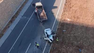 Katliam üzere kaza: Bir meyyit, 3 yaralı