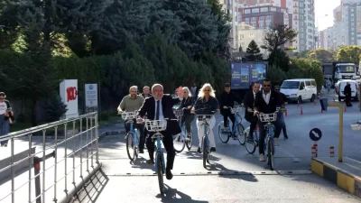 Kayseri Üniversitesi’nden Dünya Araçsız Günü’nde Çevre Dostu Ulaşım Etkinliği