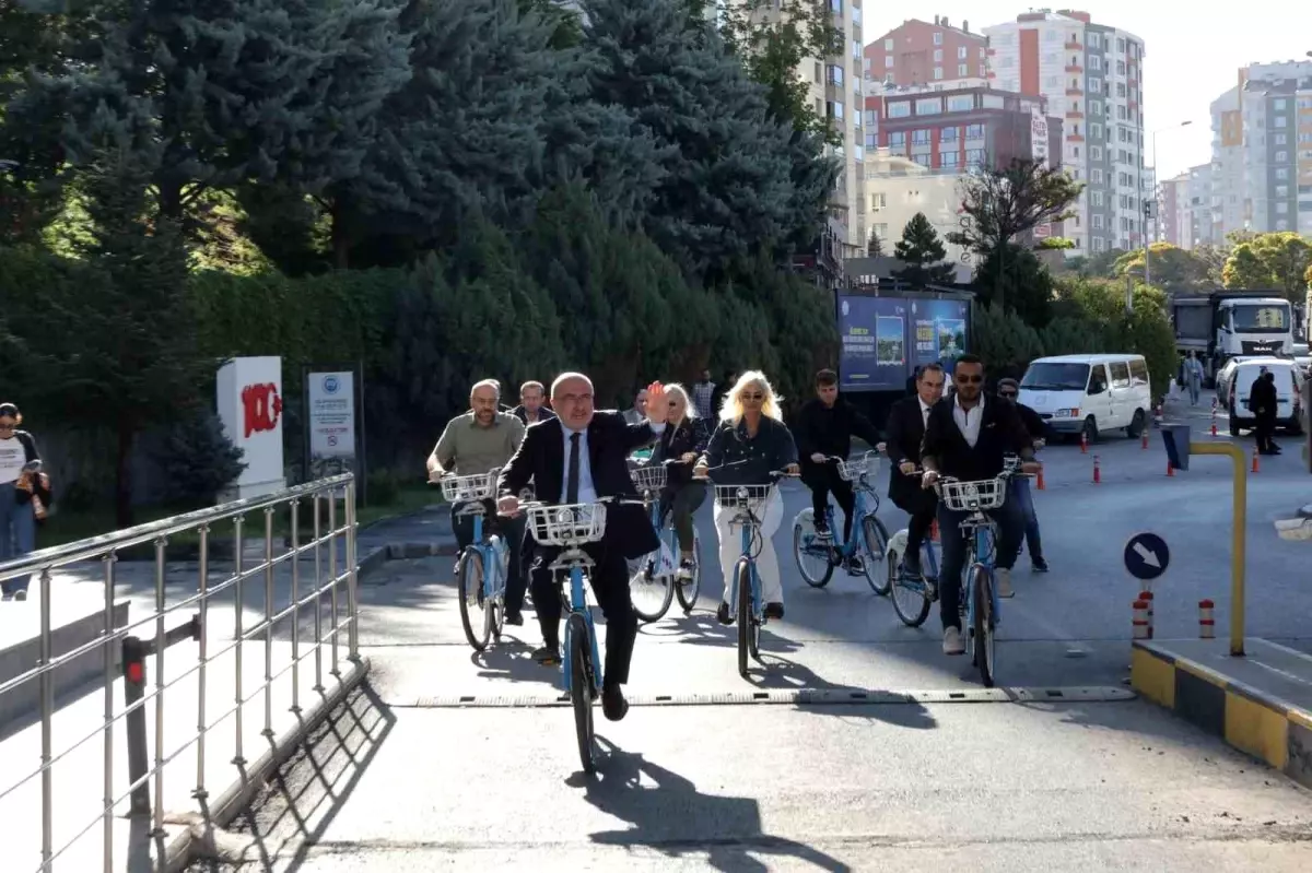 Kayseri Üniversitesi’nden Dünya Araçsız Günü’nde Çevre Dostu Ulaşım Etkinliği