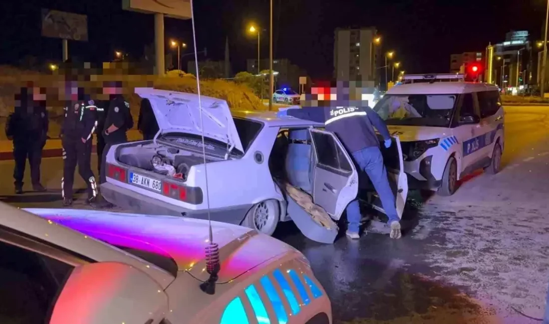 Kayseri'de polis ekiplerinden kaçarken