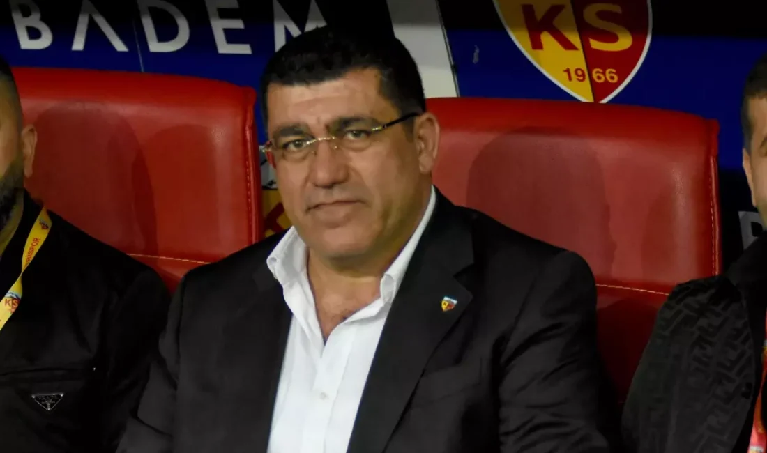 Kayserispor Başkanı Nurettin Açıkalın,