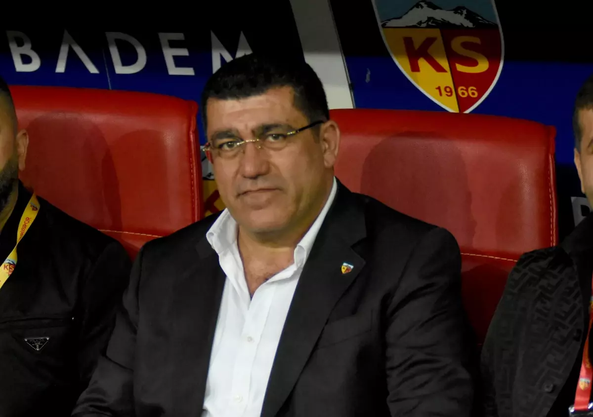 Kayserispor Başkanı Nurettin Açıkalın, Maç Sonu Değerlendirmelerini Paylaştı