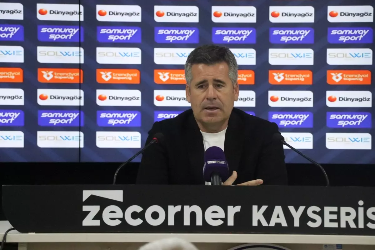 Kayserispor ve Gençlerbirliği Maçı Sonrası Teknik Direktörlerin Düşünceleri