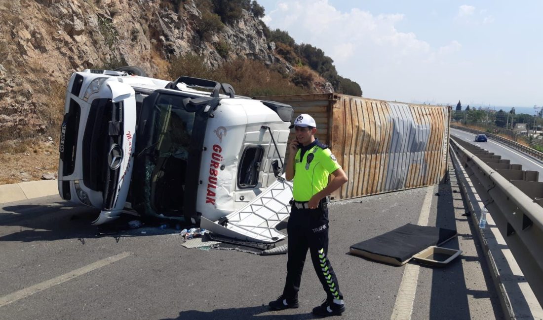 Kocaeli'nin Körfez ilçesinde yağ