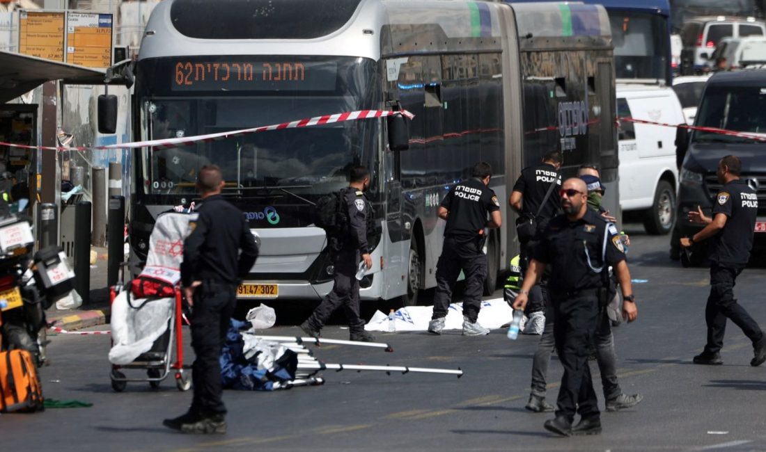 İsrail polisi, Kudüs'te meydana