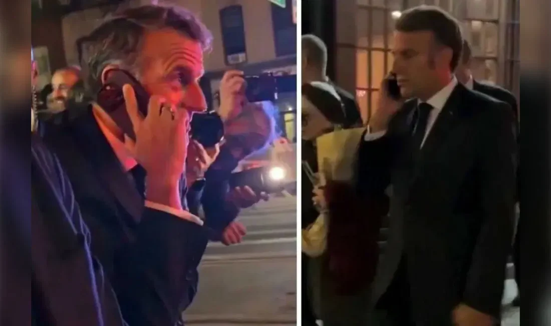 Macron’un New York gününde