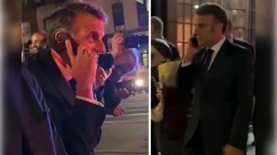 Macron’un New York Gününde Beklenmedik Karşılaşma ve Mizahi Anlar