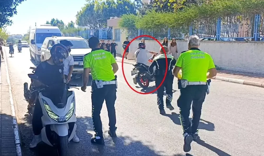 Manavgat'ta okul güvenliğine yönelik
