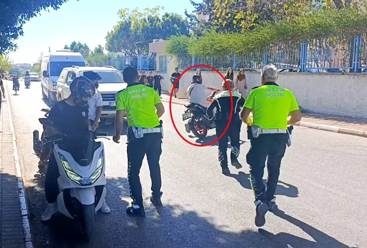 Manavgat’ta Okul Güvenliğine Yönelik Trafik Denetimleri Güçlendirildi
