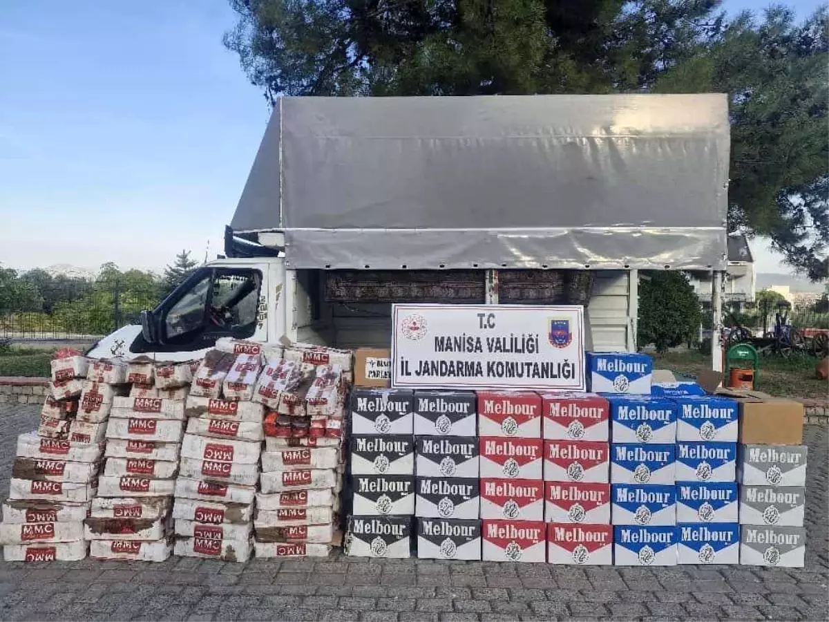 Manisa’da Dev Kaçakçılık Operasyonu: Binlerce Sigara Sarma Kağıdı ve Tütün Ele Geçirildi