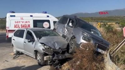 Manisa’da kaza: 3 yaralı