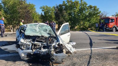 Manisa’da trafik kazası: 3 meyyit, 2 yaralı