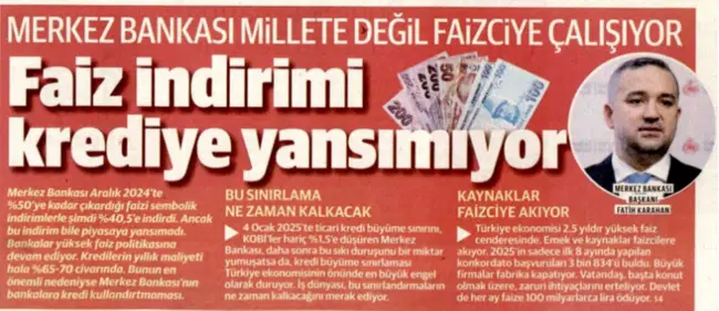 Faizlerin Kayıp Gidişi ve Ekonomik Yansımalar