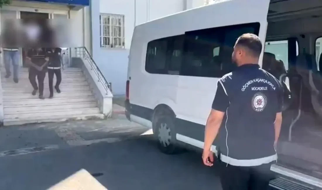 Mersin'de gerçekleştirilen göçmen kaçakçılığı