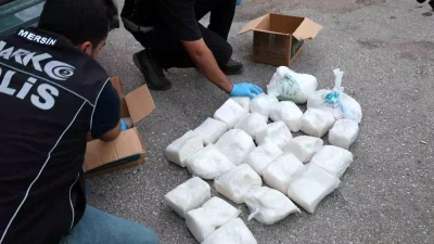 Mersin’de Uyuşturucu Operasyonu: 31 Kilo Metamfetamin Ele Geçirildi